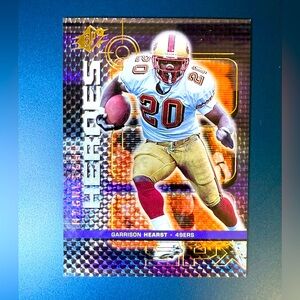 Garrison Hearst SP Highlight Heroes Upper Deck NFL 49ers HOF